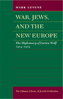 >War, Jews, and the New Europe